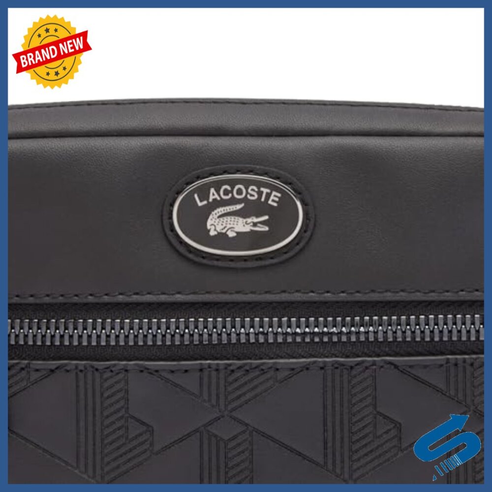 Embossed Monogram Shoulder Bag With Adjustable St… - image 4